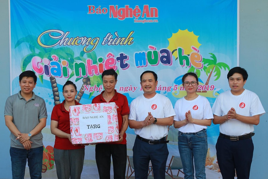 Báo Nghệ An hưởng ứng Chương trình 'Giải nhiệt mùa hè'