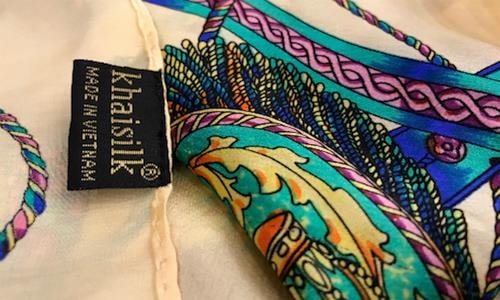 Bộ Công Thương khẳng định khăn lụa Khaisilk không có thành phần tơ tằm 