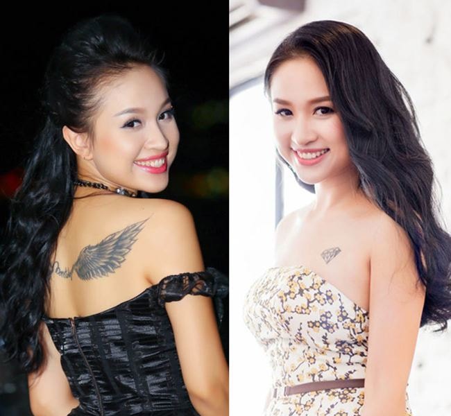Mỹ nhân Việt sở hữu những hình xăm sexy táo bạo