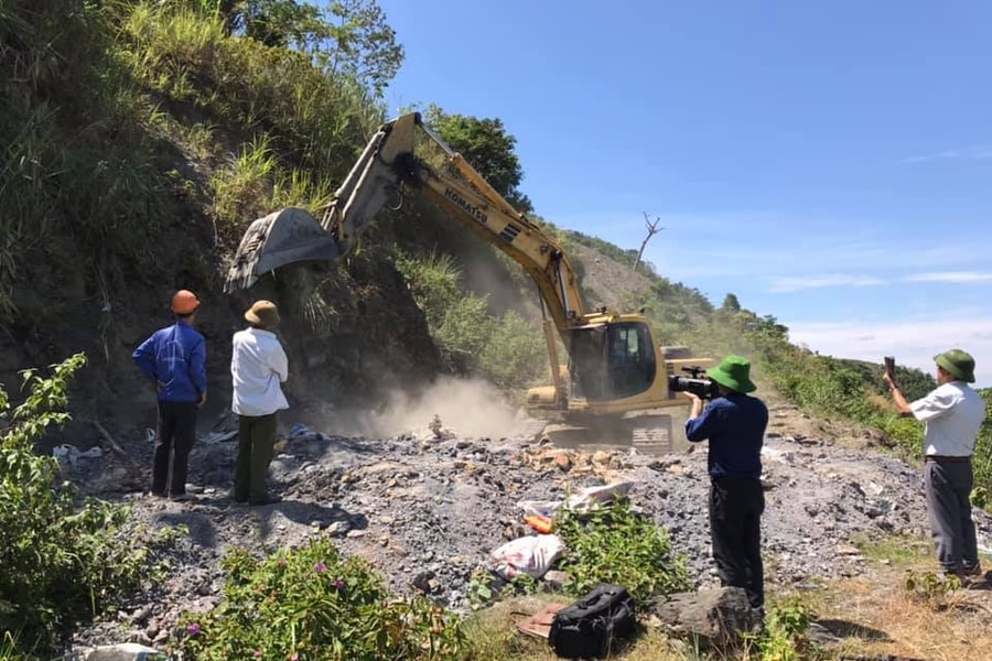 Đánh sập 45 hầm mỏ thiếc hết hạn ở Nghệ An