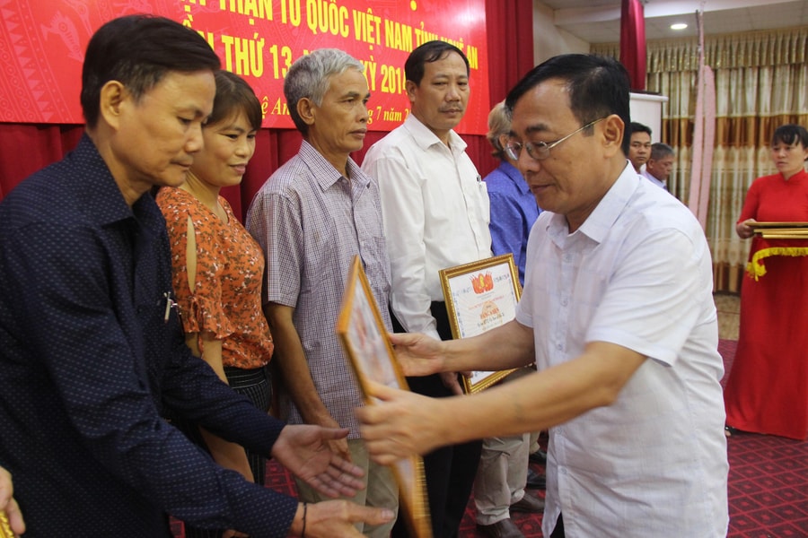 Đại hội đại biểu MTTQ tỉnh Nghệ An lần thứ XIV, nhiệm kỳ 2019 - 2024