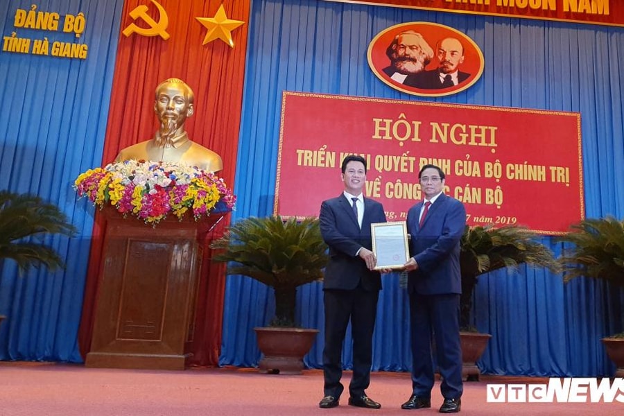 Bộ Chính trị điều động phân công ông Đặng Quốc Khánh giữ chức Bí thư Tỉnh ủy Hà Giang