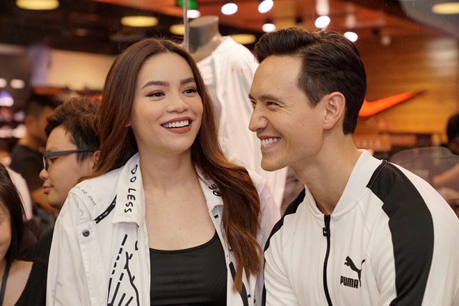 Gu thời trang đồng điệu của cặp đôi Hà Hồ - Kim Lý