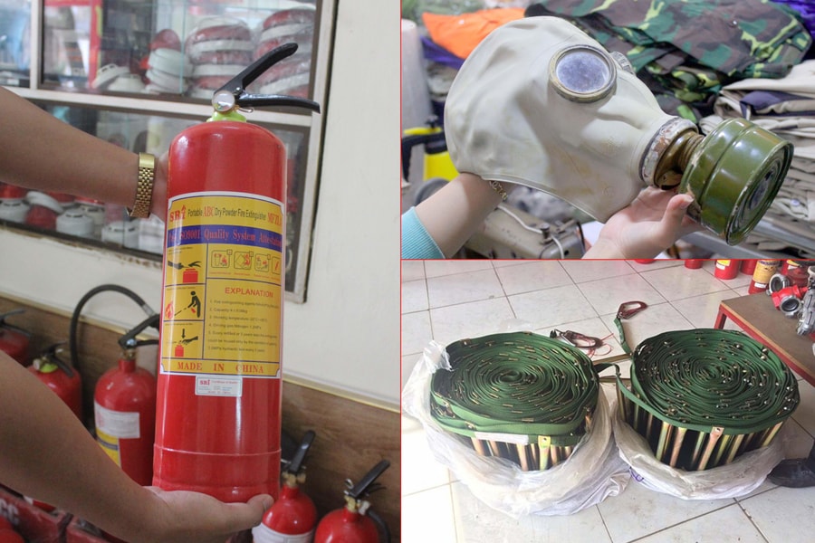 Nghệ An nắng nóng kéo dài, thị trường đồ cứu hỏa 'tăng nhiệt'