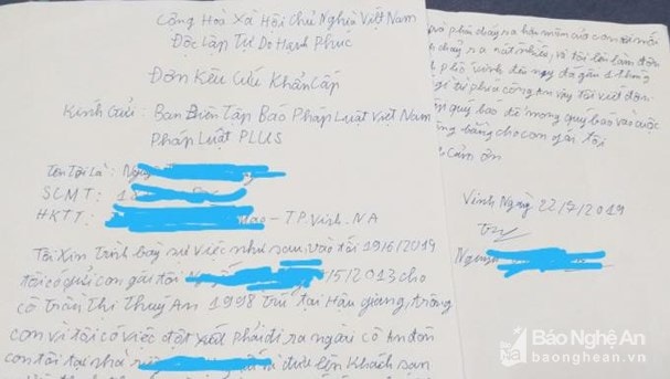 Không khởi tố vụ án hình sự đối với tin báo của ông bố dựng chuyện con gái 6 tuổi bị xâm hại