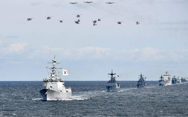 Hàn Quốc tập trận xung quanh hòn đảo đang tranh chấp với Nhật Bản