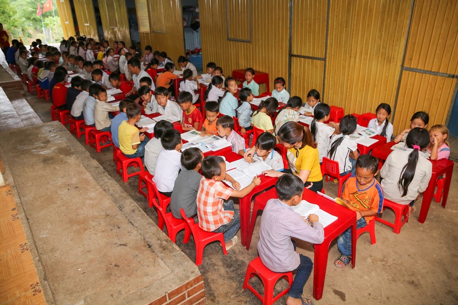 Ngôi trường bán trú 'đặc biệt' của học sinh người Mông nơi rẻo cao Nghệ An