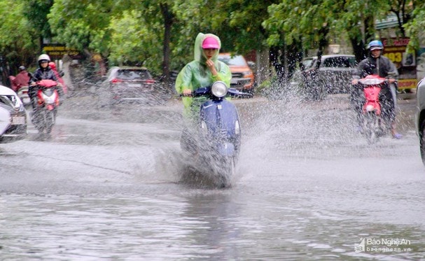 Thời tiết ngày 19/9: Nghệ An có nơi mưa to đến rất to 
