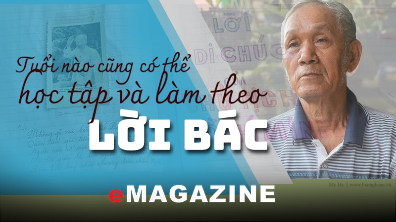 'Tuổi nào cũng có thể học tập và làm theo Bác'
