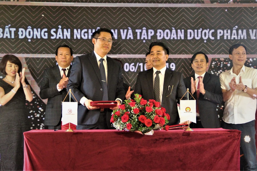 Hợp tác chiến lược giữa Tập đoàn Dược phẩm Vimedimex và Hiệp hội Bất động sản Nghệ An