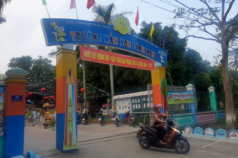 Sở GD&ĐT Nghệ An chỉ đạo xác minh sai phạm thu chi tại Trường Mầm non Bình Minh