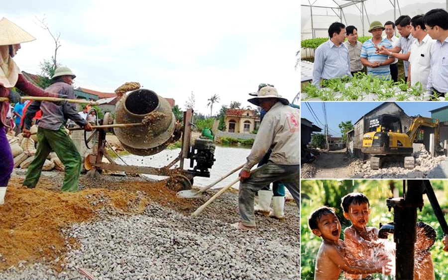 [Infographics] Nghệ An không còn nợ đọng xây dựng nông thôn mới