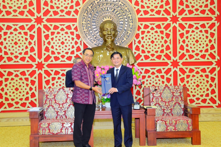 Đại sứ Thái Lan cam kết thúc đẩy mở rộng hợp tác trên nhiều lĩnh vực với Nghệ An