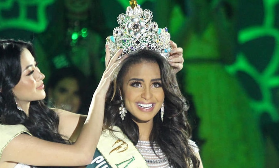 Nhan sắc bốc lửa của Tân Hoa hậu Trái đất 2019