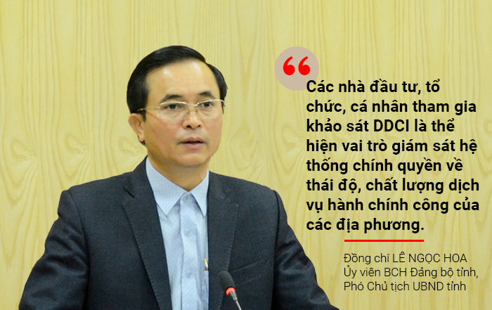 Phó Chủ tịch UBND tỉnh Lê Ngọc Hoa phân tích vì sao Nghệ An xây dựng chỉ số DDCI