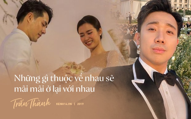 Trấn Thành gây 'sốt' bởi loạt câu nói trong siêu đám cưới Đông Nhi và Ông Cao Thắng