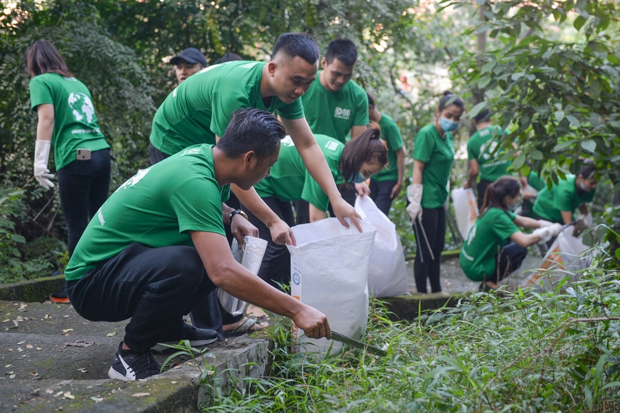 Hệ thống tài chính HD 86 lan tỏa chiến dịch 'Chung tay bảo vệ môi trường'