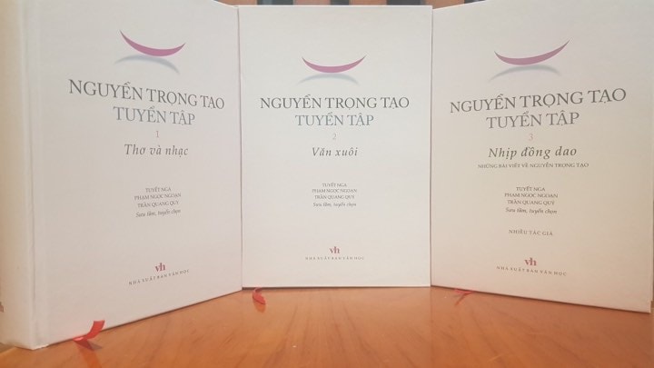 Ra mắt bộ sách Nguyễn Trọng Tạo nhân kỷ niệm 1 năm ngày mất của ông 