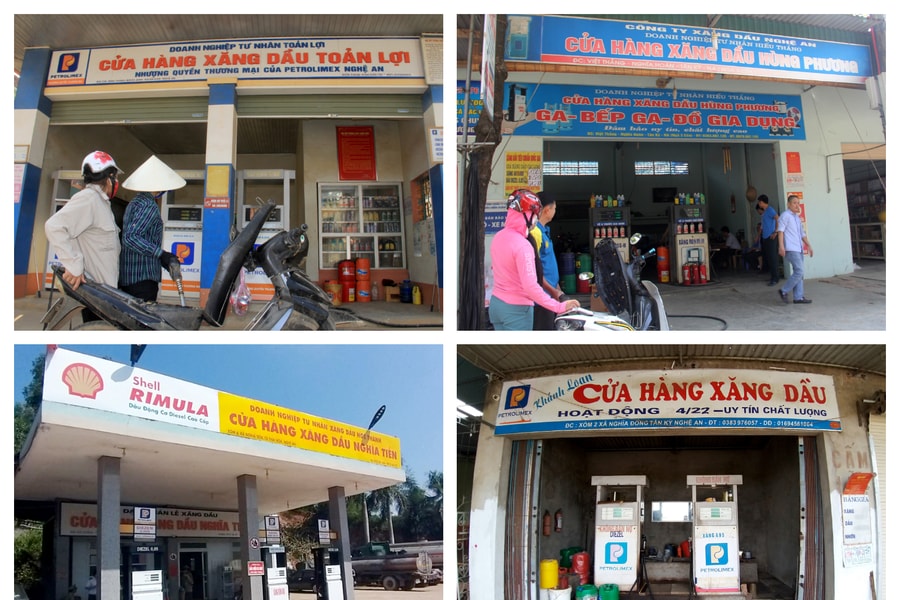 Điểm mặt 5 doanh nghiệp bán xăng, dầu không đạt chất lượng ở Nghệ An