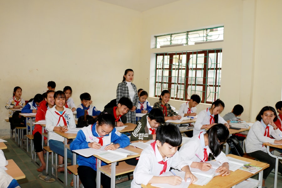 Ngày 9/3, gần 185.000 học sinh THCS của Nghệ An đi học trở lại