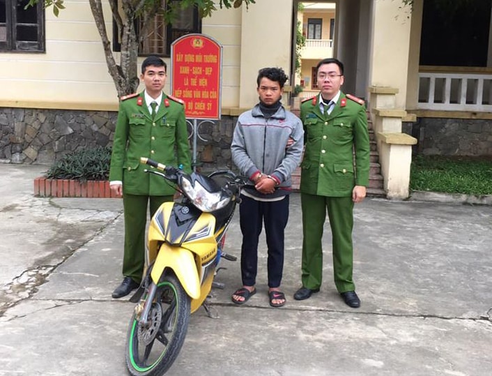 Trộm nhí lấy xe máy của người đi câu cá, chạy ra ngoại tỉnh lẩn trốn