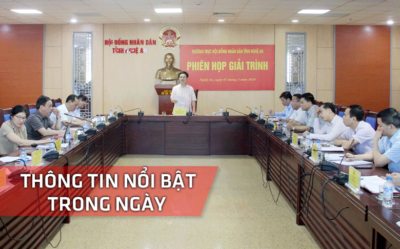 Nghệ An: Thông tin nổi bật ngày 7/5