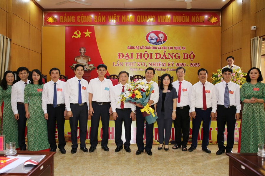 Đại hội Đảng bộ Sở Giáo dục và Đào tạo Nghệ An nhiệm kỳ 2020 - 2025