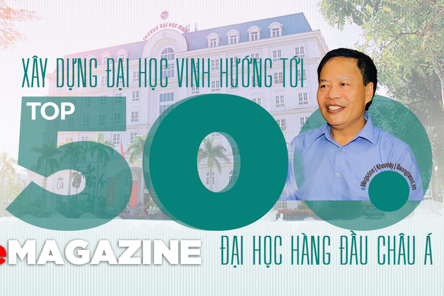 Xây dựng Đại học Vinh hướng tới  tốp 500 đại học hàng đầu châu Á