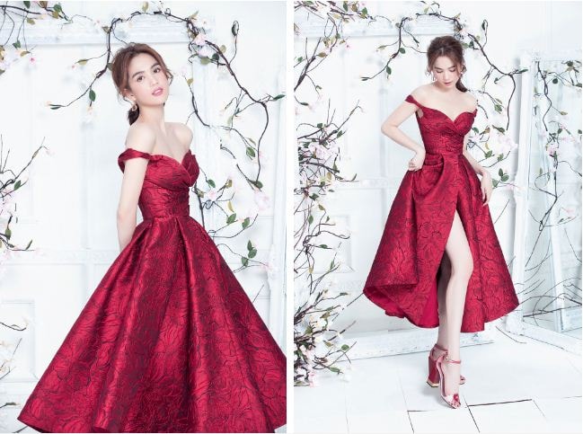 Diện váy xuyên thấu gợi cảm, Ngọc Trinh được khen đẹp như công chúa