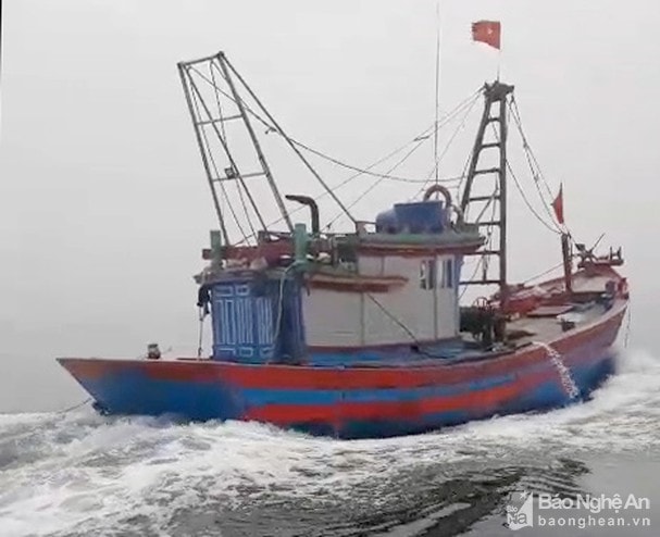 Một thuyền viên Nghệ An rơi xuống biển Vũng Tàu mất tích 