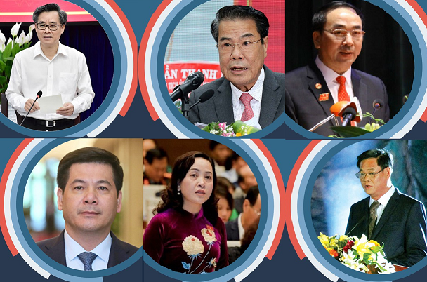 6 Bí thư Tỉnh ủy được điều động, luân chuyển về Trung ương