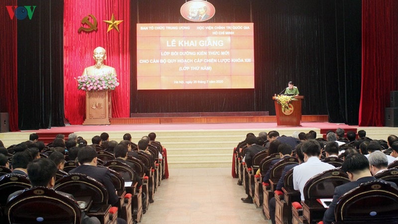 40 cán bộ quy hoạch cấp chiến lược được bồi dưỡng kiến thức mới