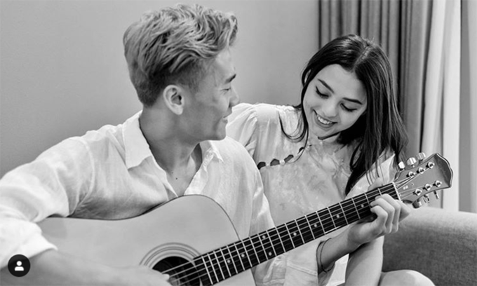 Thủ môn Bùi Tiến Dũng tổ chức sinh nhật cho bạn gái người mẫu Dianka