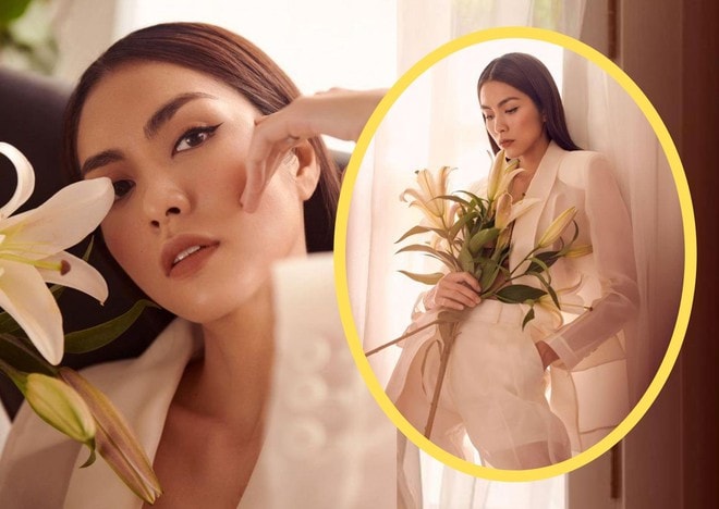 Đón đầu mốt suit xuyên thấu, Tăng Thanh Hà khiến fans 'phát sốt'