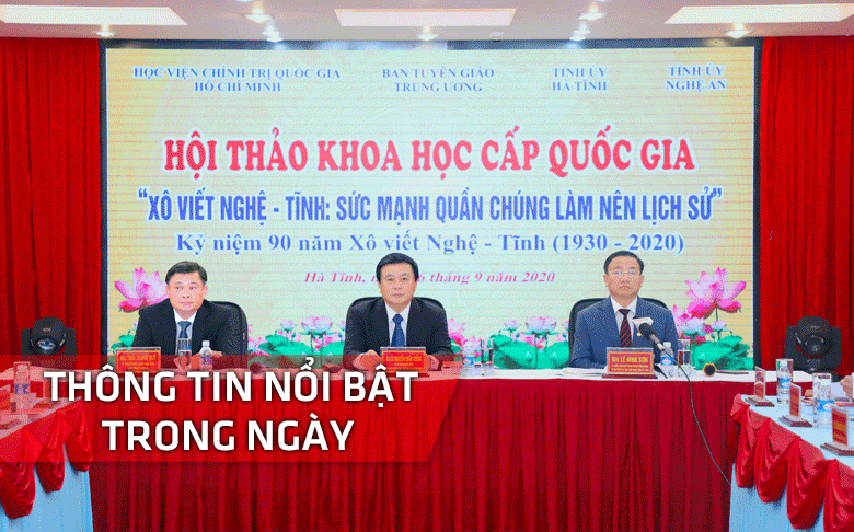 Nghệ An: Thông tin nổi bật ngày 6/9