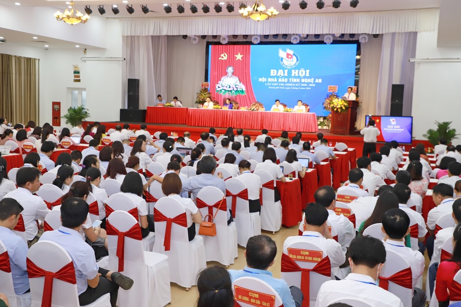 Phiên thứ nhất Đại hội Hội Nhà báo Nghệ An lần thứ VIII, nhiệm kỳ 2020 – 2025