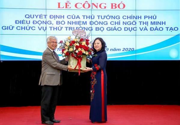 Công bố Quyết định bổ nhiệm tân Thứ trưởng Bộ Giáo dục và Đào tạo 