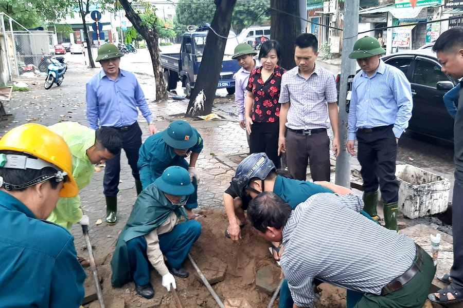 Thành phố Vinh sẽ lập dự án hệ thống thoát nước tổng thể để chống ngập 