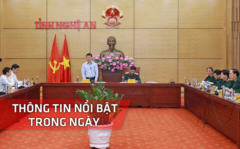 Nghệ An: Thông tin nổi bật ngày 12/11