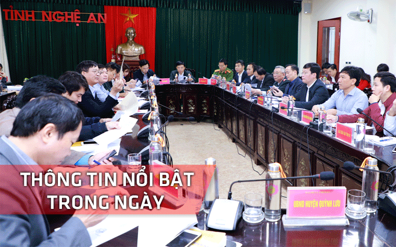 Nghệ An: Thông tin nổi bật ngày 16/11