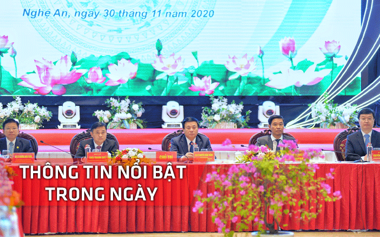 Nghệ An: Thông tin nổi bật ngày 30/11