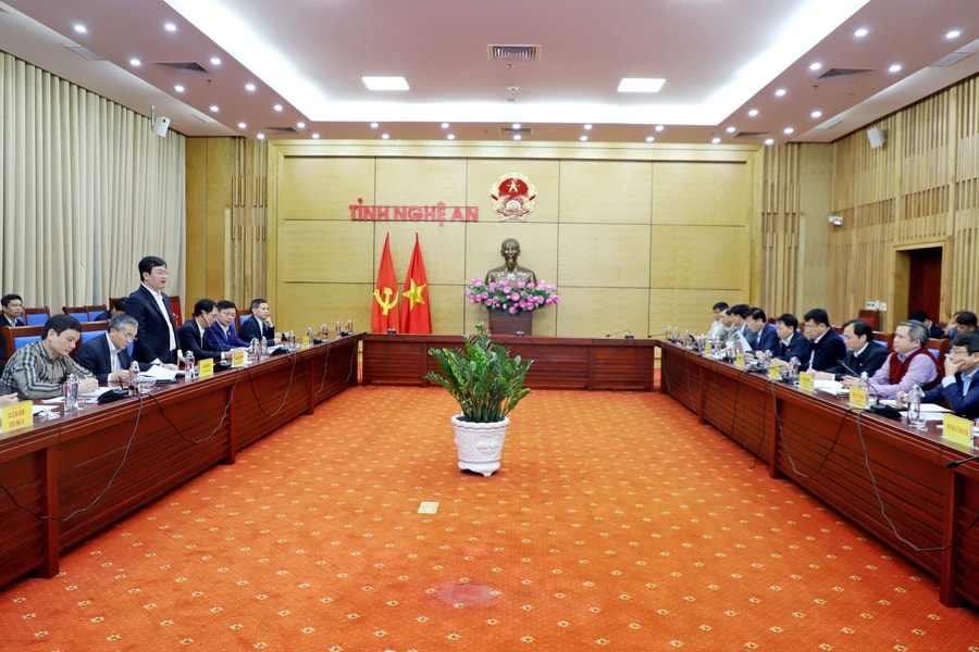 Nghệ An và Hà Tĩnh trao đổi kinh nghiệm triển khai các dự án sử dụng vốn của Ngân hàng Thế giới