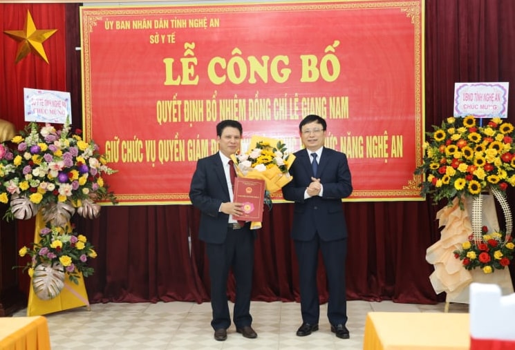 Bổ nhiệm quyền Giám đốc Bệnh viện Phục hồi chức năng Nghệ An