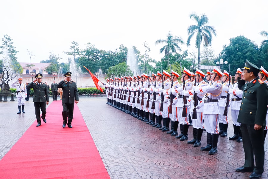 Bộ trưởng Bộ Công an thăm, làm việc với Công an Nghệ An