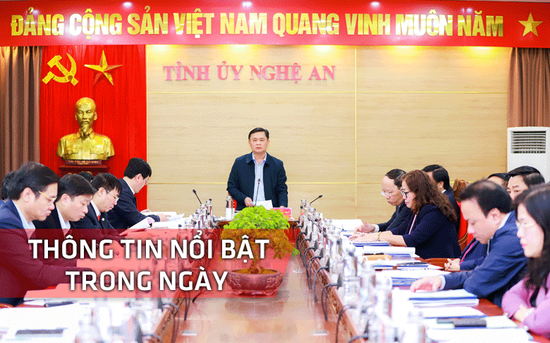 Nghệ An: Thông tin nổi bật ngày 22/1