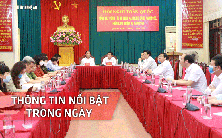Nghệ An: Thông tin nổi bật ngày 12/3