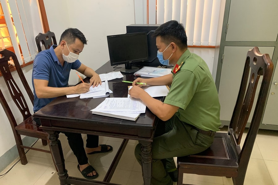 Xử phạt một lái xe tải vượt chốt kiểm soát phòng chống dịch