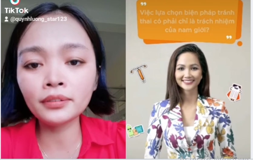 Cộng tác viên dân số truyền thông trên TikTok