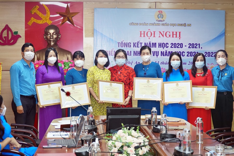 Công đoàn ngành Giáo dục tổ chức Hội nghị tổng kết năm học 2020 – 2021