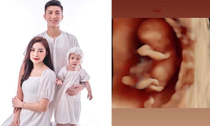 Vợ chồng Phan Văn Đức sắp có em bé thứ hai